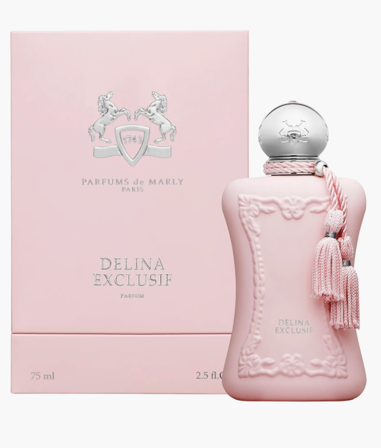 La Femme: Inspired by Delina Exclusif Parfums de Marly Notes of Pear, Lychee, Grapefruit, Turkish Rose, Incense, Vetiver, Vanilla, Musk