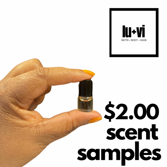 Lu+Vi $2.00 Scent Samples (Scents A-L)