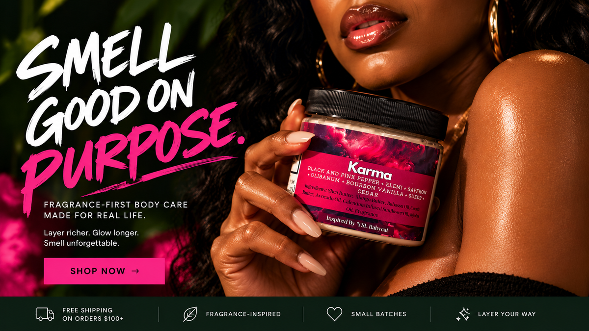 Lu+Vi Smell Good on Purpose campaign