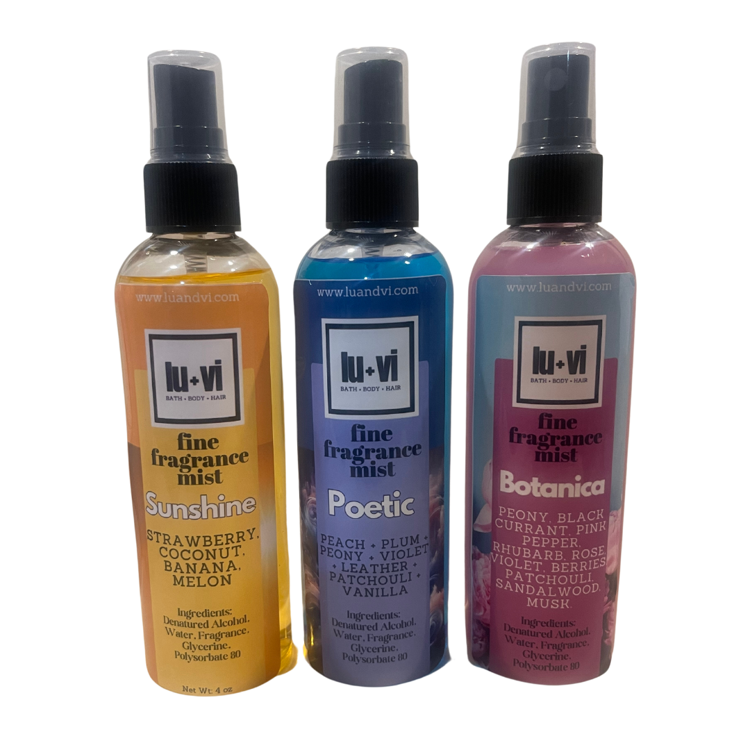 Fine Fragrance Mists (Scents M-Z)