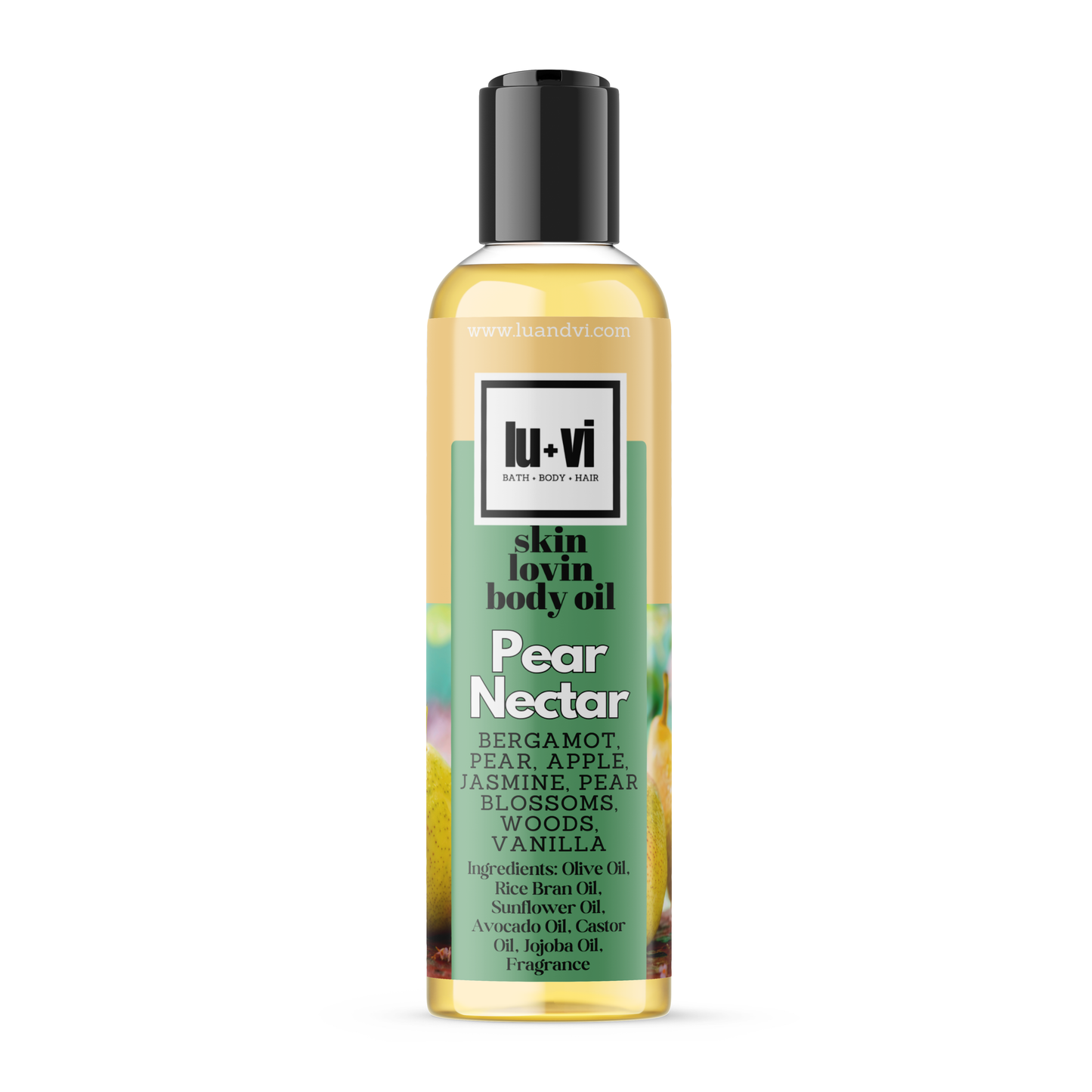Pear Nectar - Bergamot, Pear, Apple, Jasmine, Pear Blossoms, Woods, Vanilla