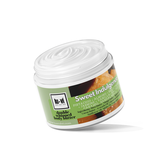 Sweet Indulgence: Inspired by Brazilian Crush Cheirosa 62 by Sol De Janeiro Notes of: Pistachio, almond, heliotrope, jasmine, vanilla, salted caramel, sandalwood