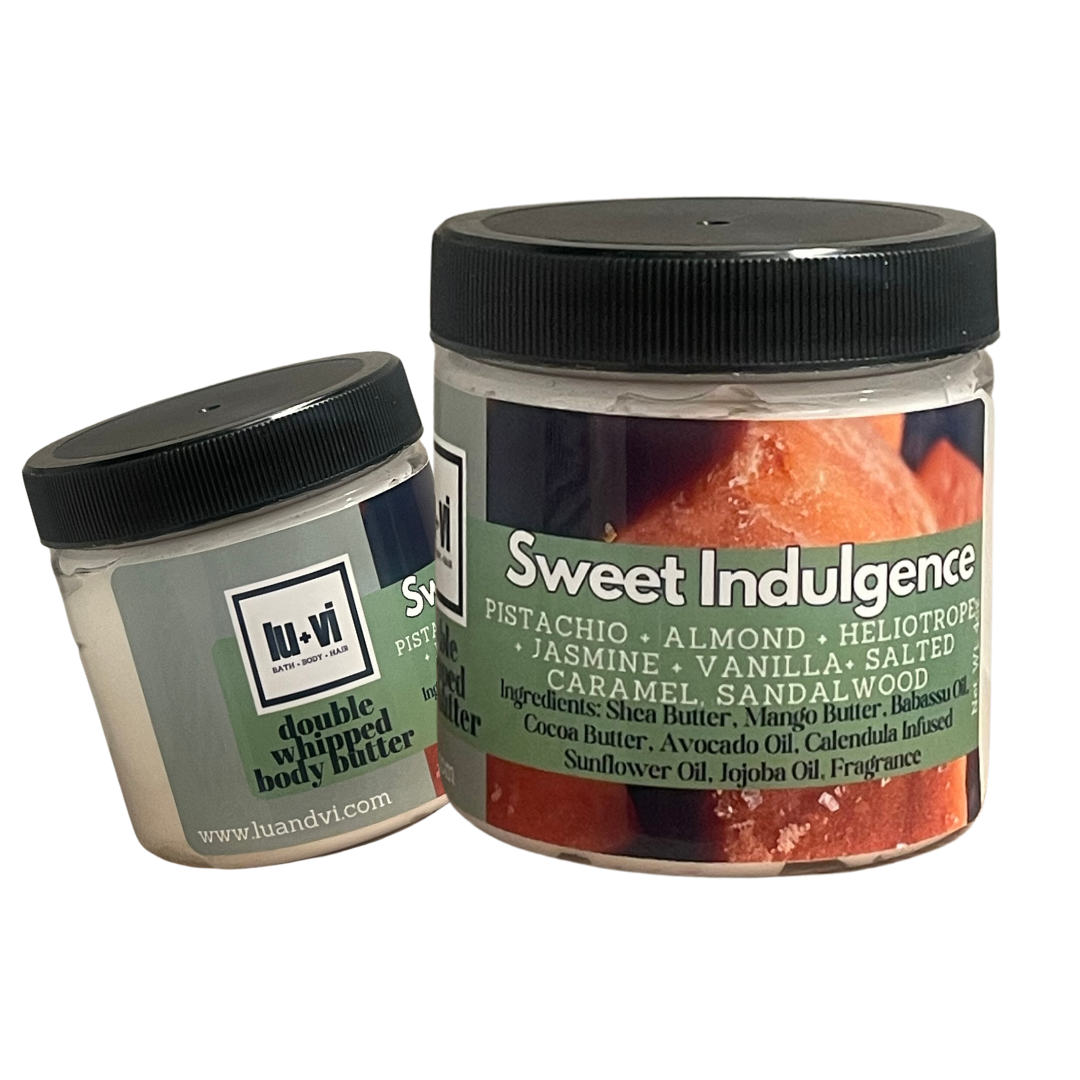 Sweet Indulgence: Inspired by Brazilian Crush Cheirosa 62 by Sol De Janeiro Notes of: Pistachio, almond, heliotrope, jasmine, vanilla, salted caramel, sandalwood